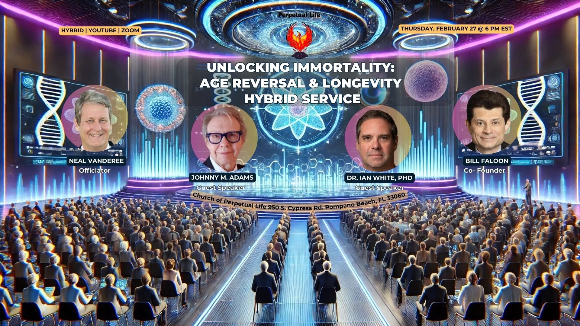 The Science of Age Reversal & Longevity / Hybrid Service | Church of ...